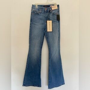 BCBGeneration High Rise Curvy Flare Jeans